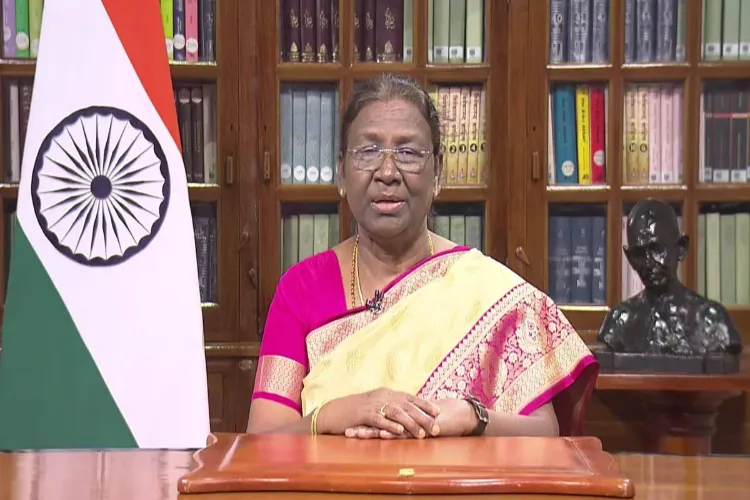 President Droupadi Murmu addressing the nation on the eve of Independence Day