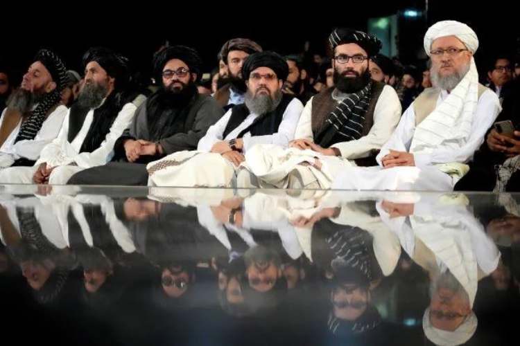Taliban leaders in Kabul
