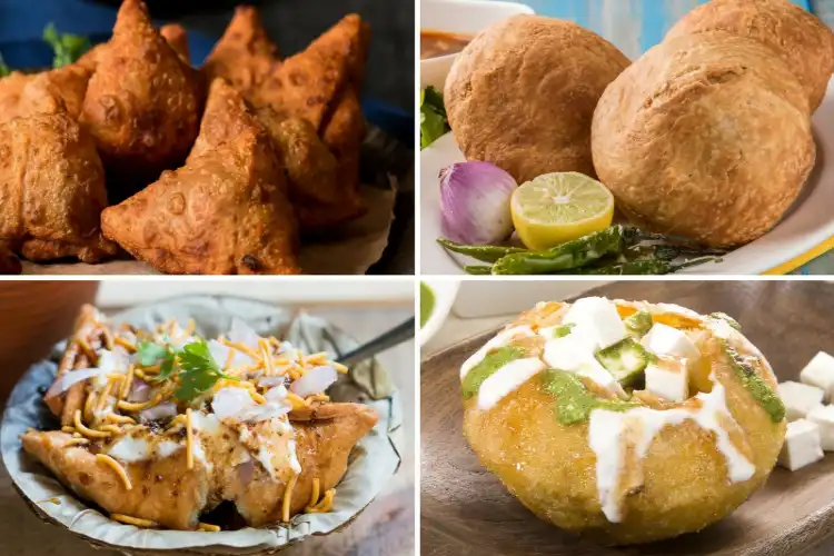 Traditional Indian snacks