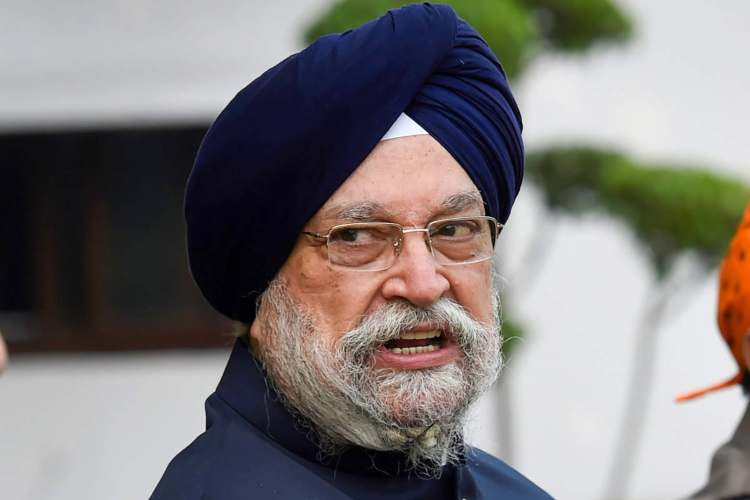 Union Minister for Housing and Urban Affairs Hardeep Singh Puri