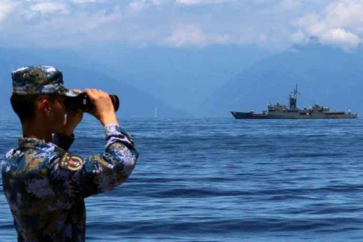 File image of Taiwan Strait