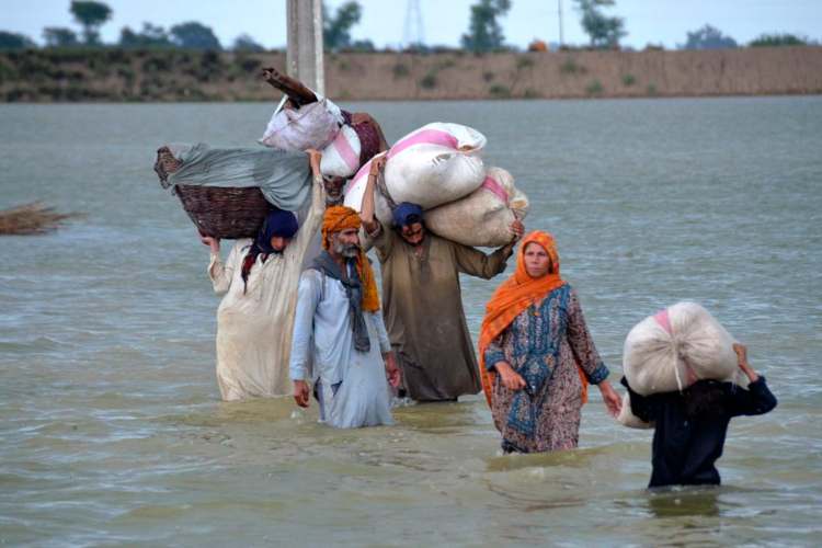 Close to 30 million people have been affected by floods in Pakistan