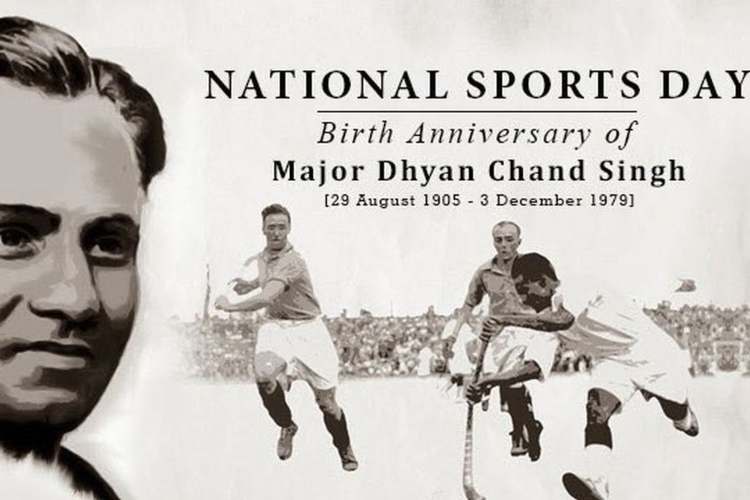 National Sports Day is celebrated on the birth anniversary of major Dhyan Chand