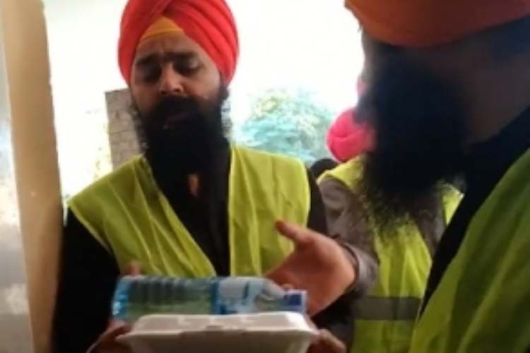 A 'United Sikh' volunteer in Pakistan