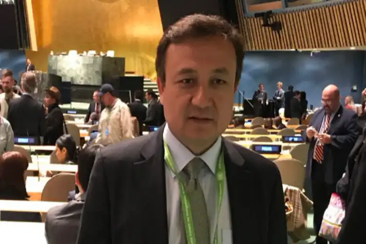Dolkun Isa, President, The World Uyghur Congress, at the United Nations