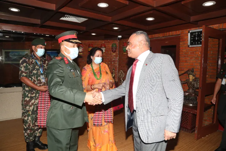 General Manoj Pande, Indian Army Chief arrives in Nepal for a five-day long official visit