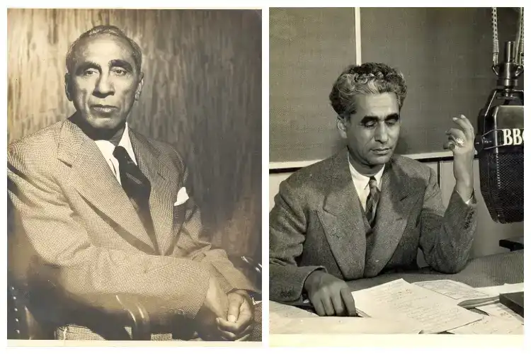 Ahmed Shah Bukhari Patras and Z A Bukhari