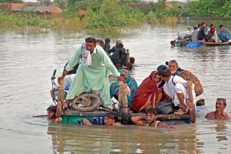 33 million people have been affected by floods in Pakistan