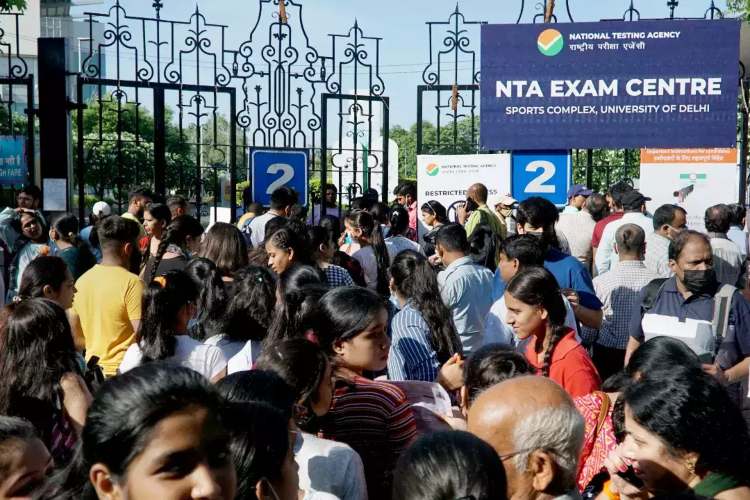 15 lakh students took the UG entrance exams