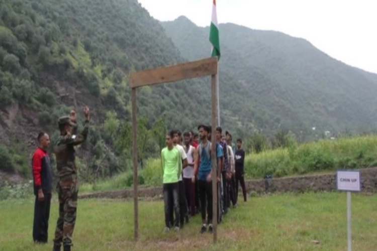 Army has been providing training to 'Agnipath' aspirants in J-K