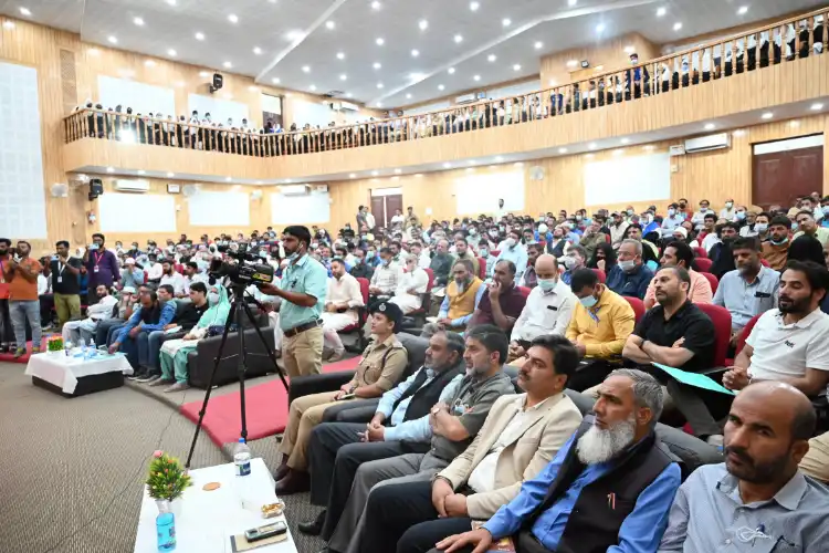 After  more than 30 years, Cinema opens to a packed hall in the multipurpose complex inaugurated by J&K Lt Governor Manoj Sinha (Twitter J&K Govt)