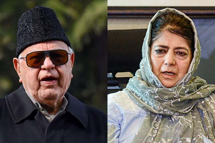 Farooq Abdullah and Mehbooba Mufti
