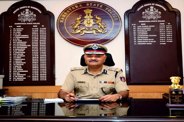Praveen Sood, Director General & Inspector General of Police,  Karnataka