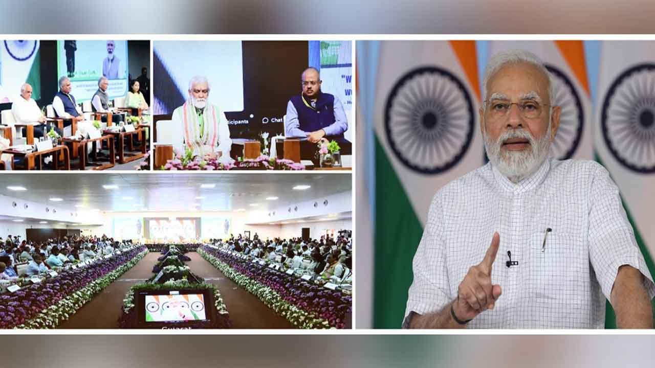 PM Modi addressing State environment ministers