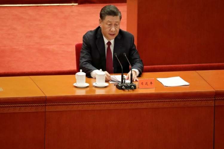 Dispelling rumours of a coup Xi Jinping made a public appearance on Tuesday
