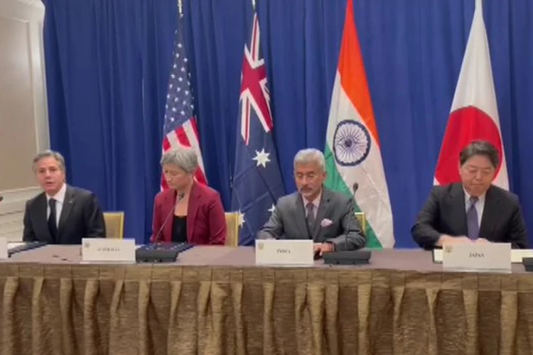 S Jaishankar meeting Foreign Ministers of Quad Countries