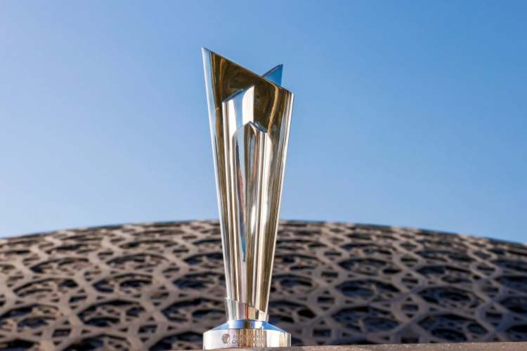 ICC T20 cricket World Cup trophy