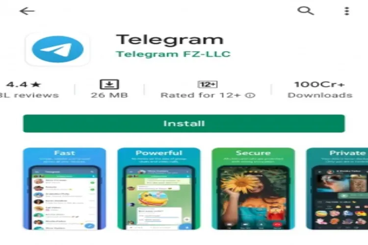 Telegram app