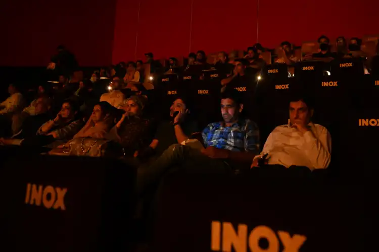 People watching cinema in the recently opened multiplex in Srinagar (Pics: Basit Zargar)