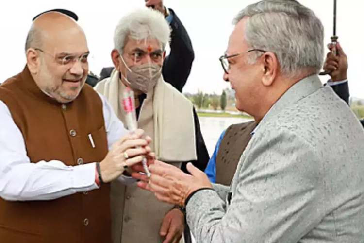 Home Minister Amit Shah in Jammu