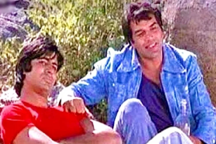 Dharmendra, Amitabh in Sholay