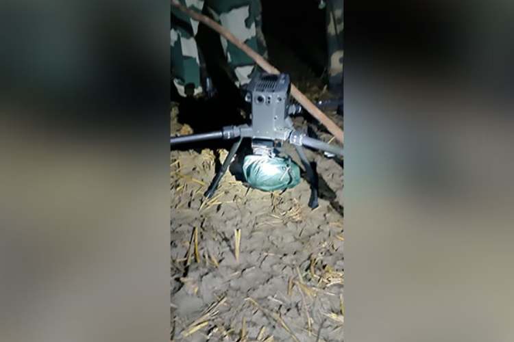 BSF shot down a Pakistani drone along Punjab border 