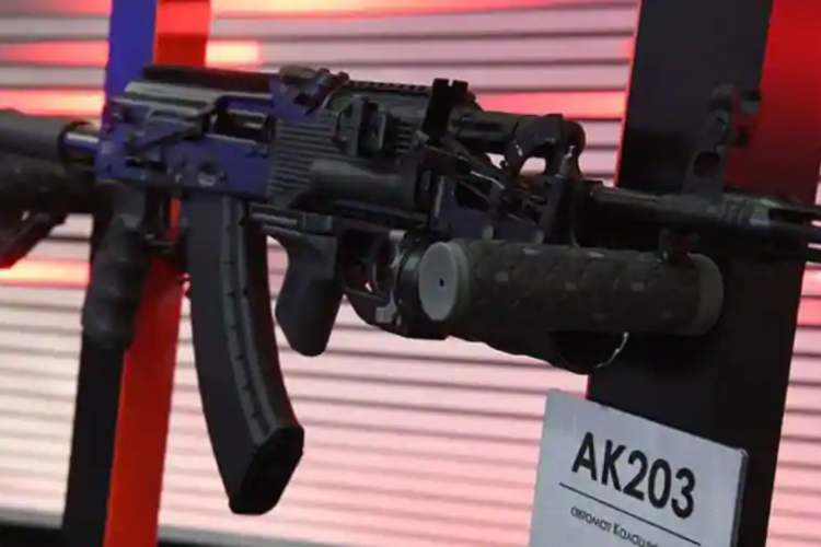 India will start manufacturing Russian Kalashnikov AK 203 rifles by 2022-end