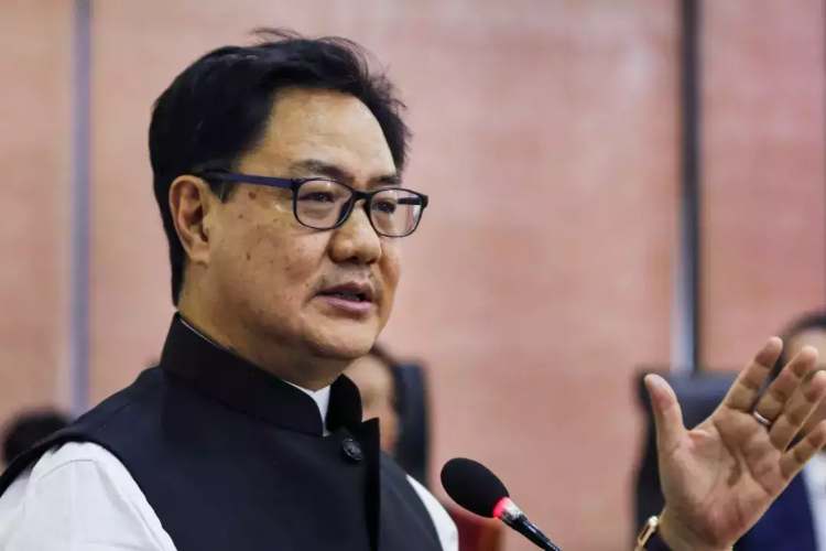 Union Law Minister Kiren Rijiju