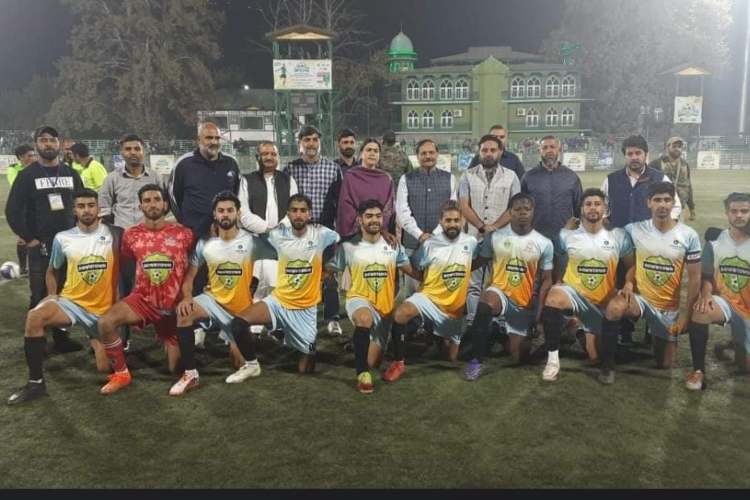 The second Positive Kashmir Football championship was inaugurated on Monday