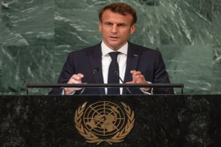 French President t Emmanuel Macron