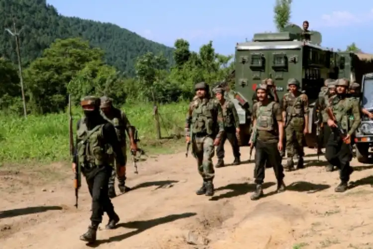 Security forces in Kashmir (File)