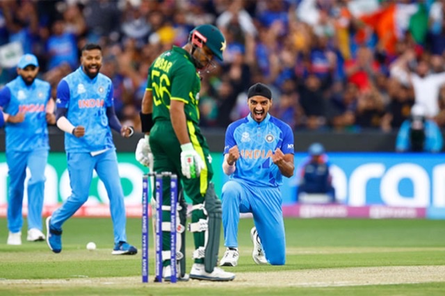 A visual from India-Pak match