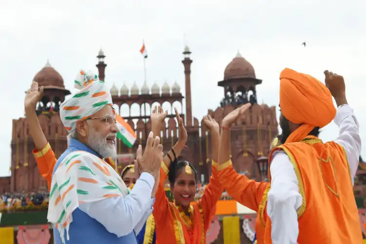 Prime Minister Narender Modi on Independence Day