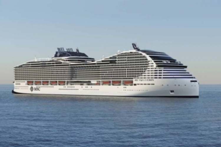 One of the Cruisliners that will serve as a floating hotel for fans during the Qatar FIFA WC