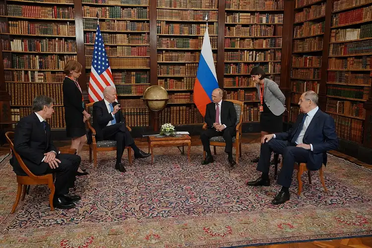 The Putin-Biden summit (File photo)