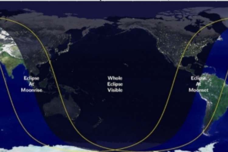 There will a lunar eclipse on Nov 8