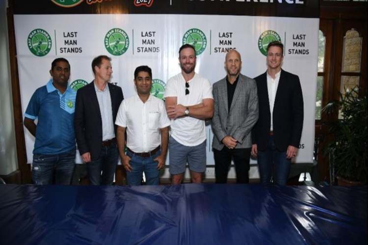 AB De Villiers launched the LMS for amateur cricketers in India