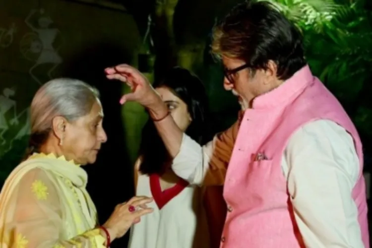 Bollywood's best known couple Jaya and Amitabh Bachchan