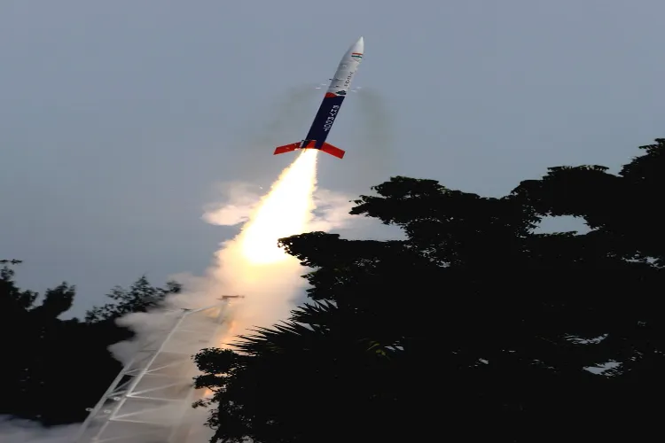 Launch of India's first private rocket 