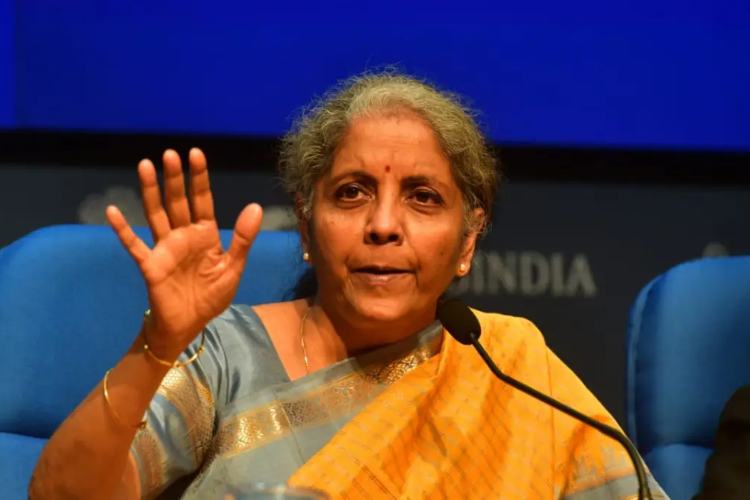 Finance Minister Nirmala Sitharaman