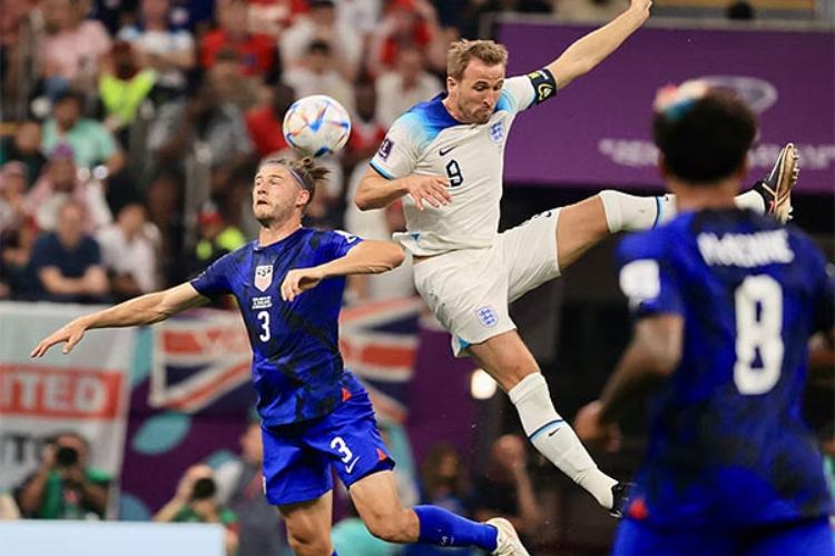 USA and England played out a goalless draw in their Group B match