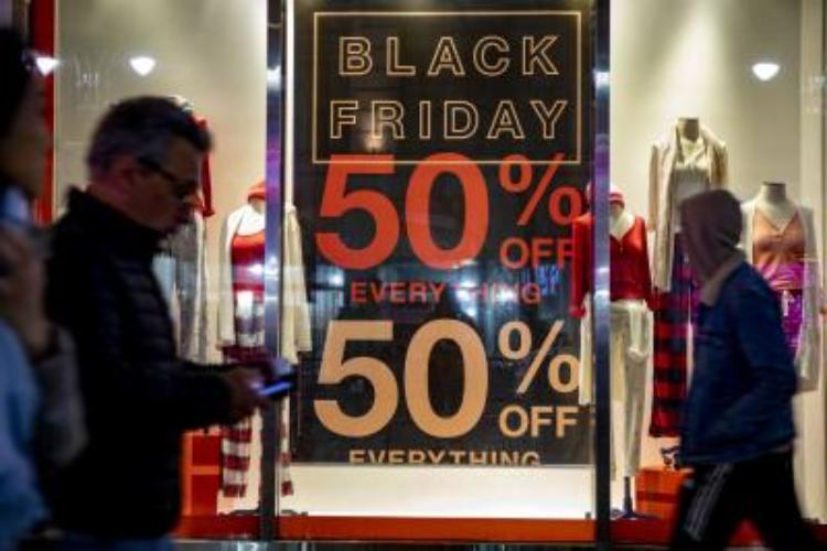 Thanksgiving Day sales in the US were up by more than 2 per cent from last year