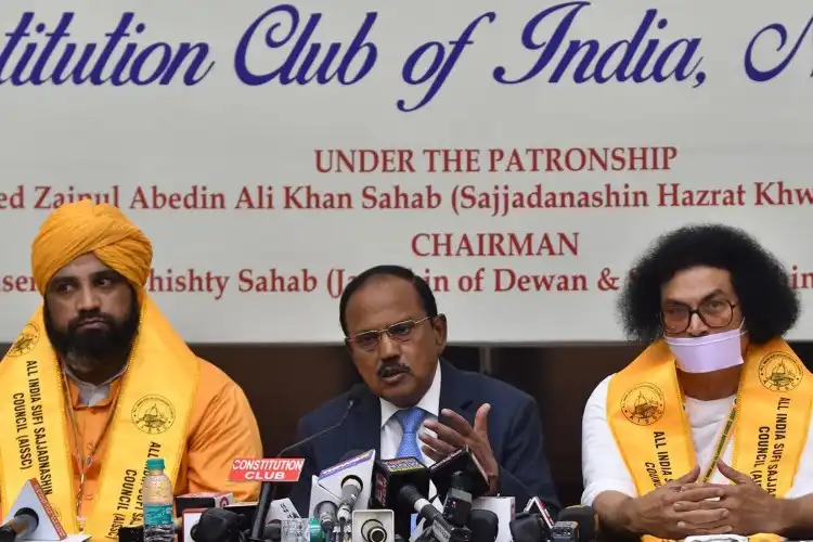 NSA Ajit Doval with Sufi leaders (File)