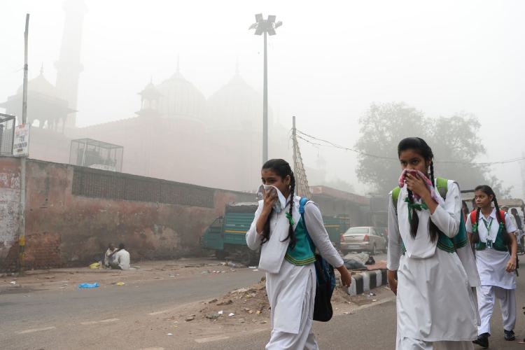 Delhi's AQI was recorded as 'very poor' on Wednesday