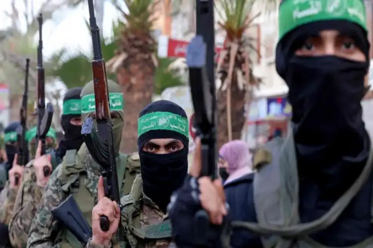 The Hamas militants