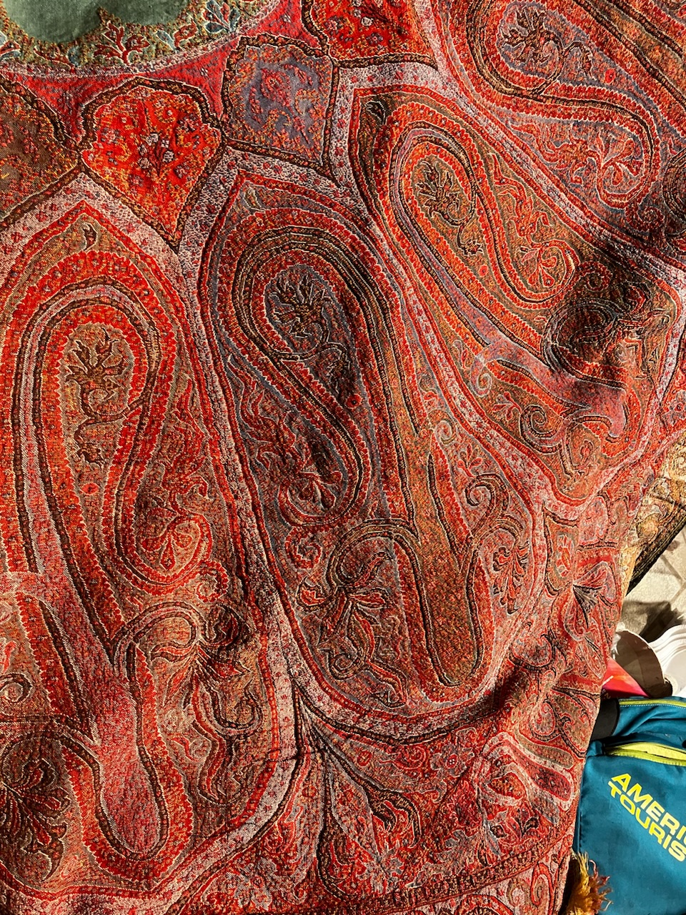 The1857 heirloom shawl, jaan sahab hand weaved it for nawab najeemuddaulah