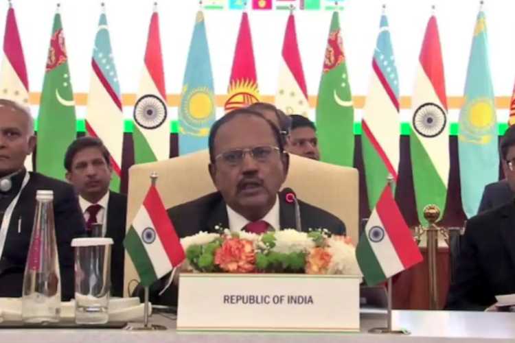 NSA Doval adressing the meet