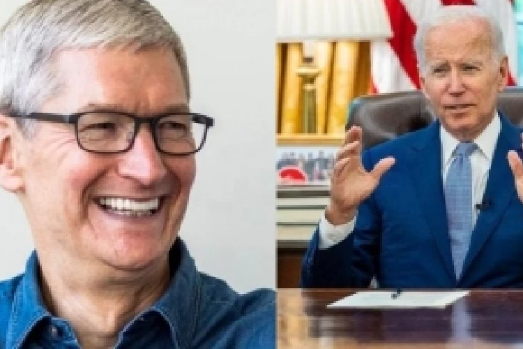 Tim Cook, Joe Biden