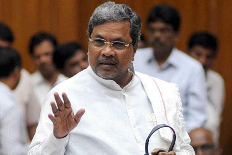 Karnataka Opposition leader Siddaramaiah