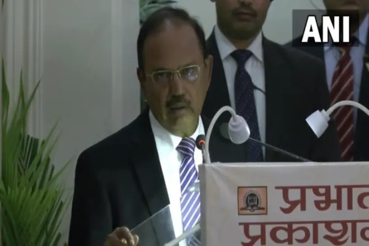 NSA Ajit Doval speaking at a book release event in New Delhi